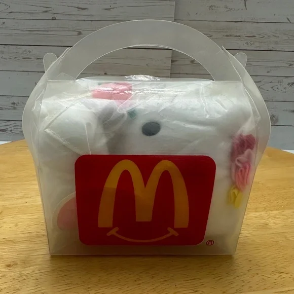 HELLO KITTY Dear Daniel WEDDING GOWN 6" Plush Toy McDonalds RARE MINT 2000 McD - Picture 6 of 7